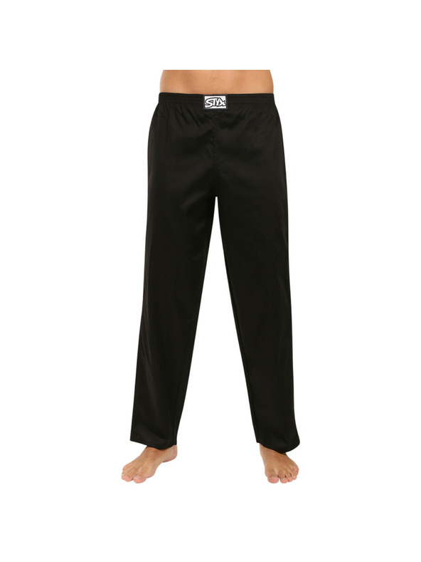 Styx Moške spalne hlače Styx črne