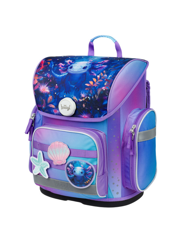 BAAGL  BAAGL Šolska torba Ergo Axolotl