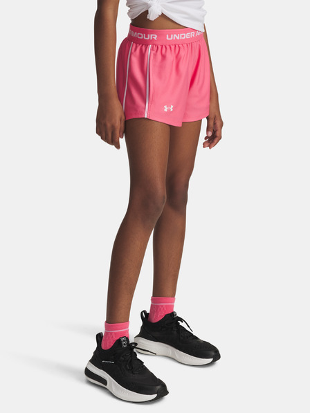 Under Armour Dekliške kratke hlače Under Armour G Tech Play Up Short-PNK