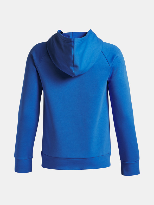 Under Armour Deški pulover  Under Armour UA Rival Fleece BL Hoodie-BLU