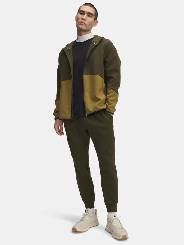 Under Armour Moške spodnji del trenirke Under Armour UA Unstoppable Flc Jgr EU-GRN