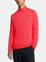 Under Armour Moška majica Under Armour UA Tech Textured 1/2 Zip-RED