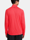 Under Armour Moška majica Under Armour UA Tech Textured 1/2 Zip-RED