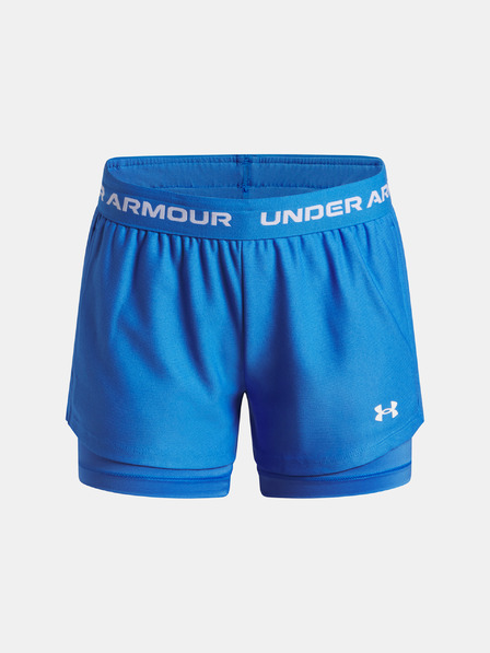 Under Armour Dekliške kratke hlače Under Armour UA Tech Play Up 2n1 Short-BLU