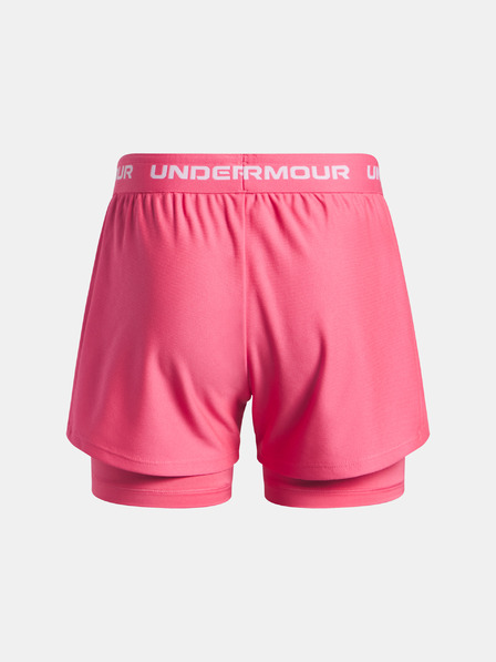 Under Armour Dekliške kratke hlače Under Armour UA Tech Play Up 2n1 Short-PNK