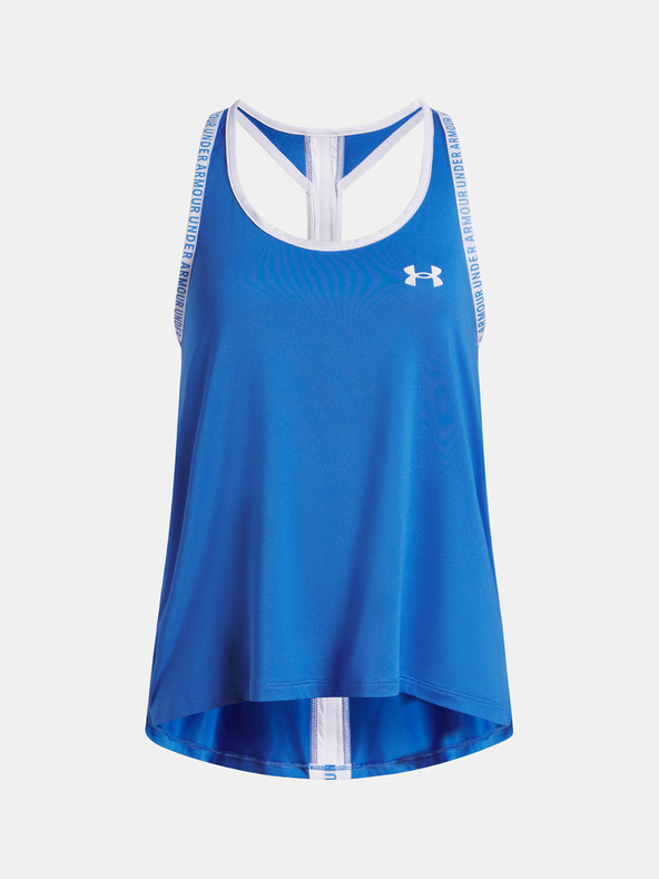 Under Armour Dekliška majica brez rokavov Under Armour Tech Knockout Tank-BLU