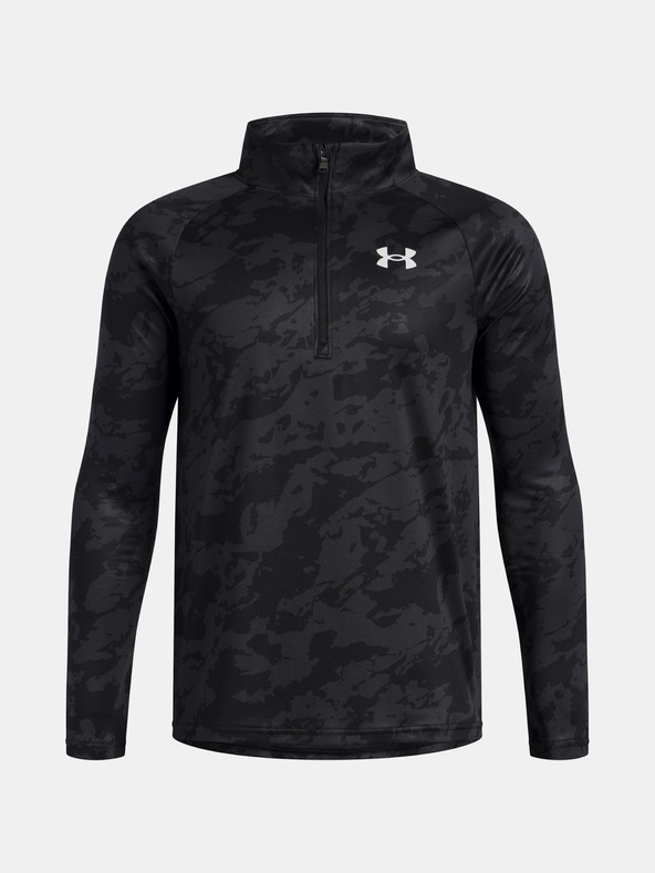 Under Armour Deška majica Under Armour UA Tech 2.0 1/2 Zip-BLK