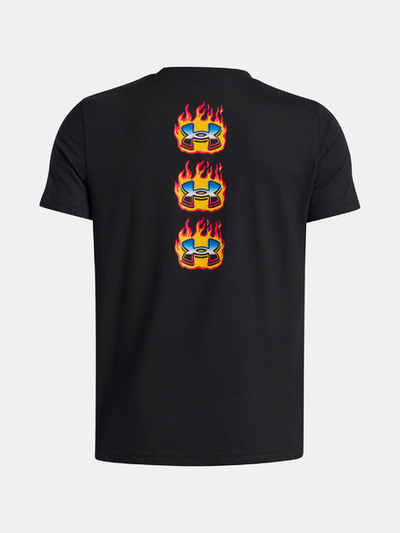 Under Armour Fantovska majica Under Armour UA Flame WM SS-BLK