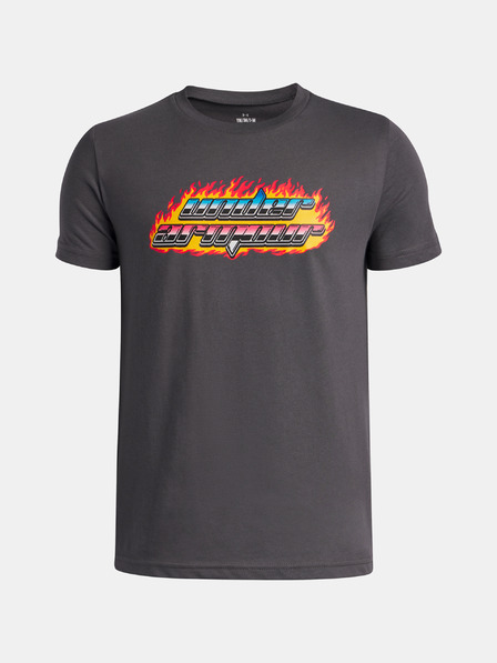 Under Armour Fantovska majica Under Armour UA Flame WM SS-GRY