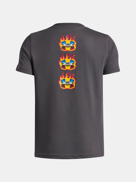 Under Armour Fantovska majica Under Armour UA Flame WM SS-GRY