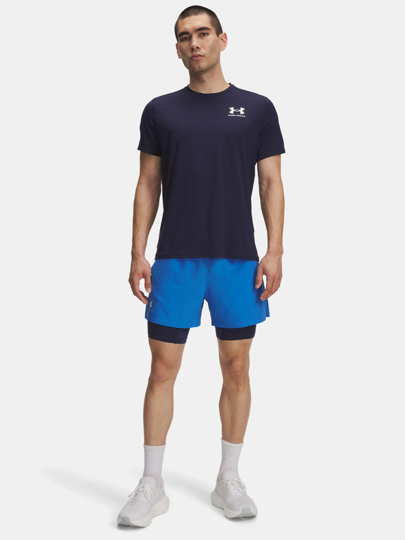 Under Armour Moške kratke hlače Under Armour UA LAUNCH 5'' 2-IN-1 SHORTS-BLU