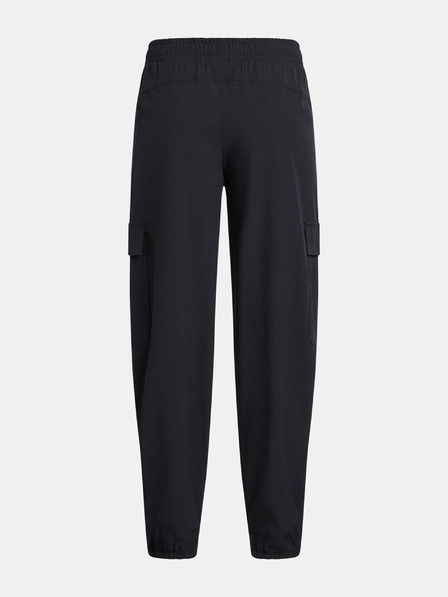 Under Armour Dekliške sportne hlače Under Armour UA Rival Woven Cargo Pants-BLK