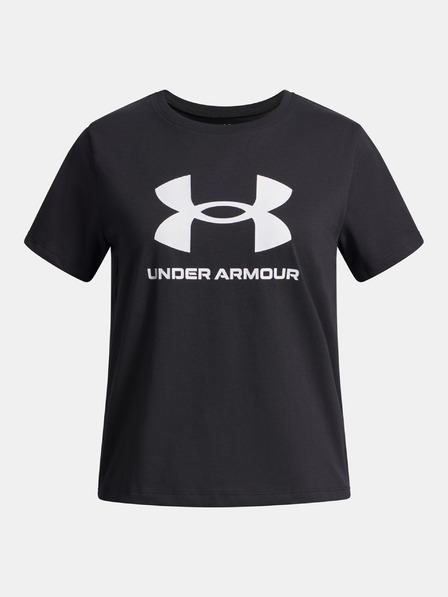 Under Armour Dekliška majica Under Armour UA BIG LOGO SS-BLK