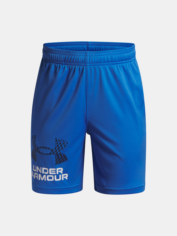 Under Armour Deške kratke hlače Under Armour UA Tech Logo Shorts-BLU