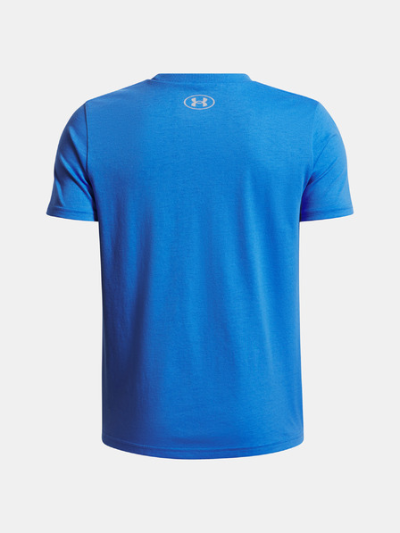 Under Armour Fantovska majica Under Armour UA B LOGO WORDMARK SS-BLU
