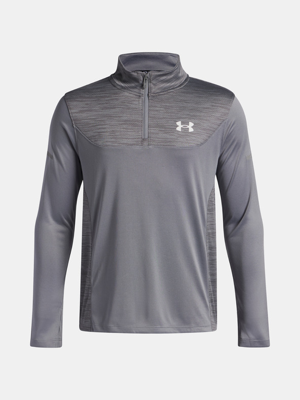 Under Armour Deška majica Under Armour UA Tech Utility 1/4 Zip-GRY