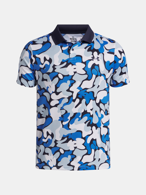 Under Armour Deška majica Under Armour UA Matchplay Printed Polo-BLU