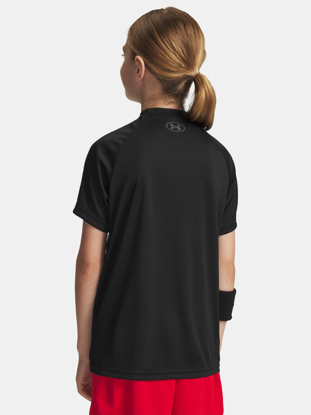 Under Armour Fantovska majica Under Armour UA Tech Split Wordmark SS-BLK