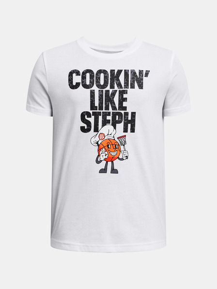 Under Armour Fantovska majica Under Armour Curry Chef Tee-WHT