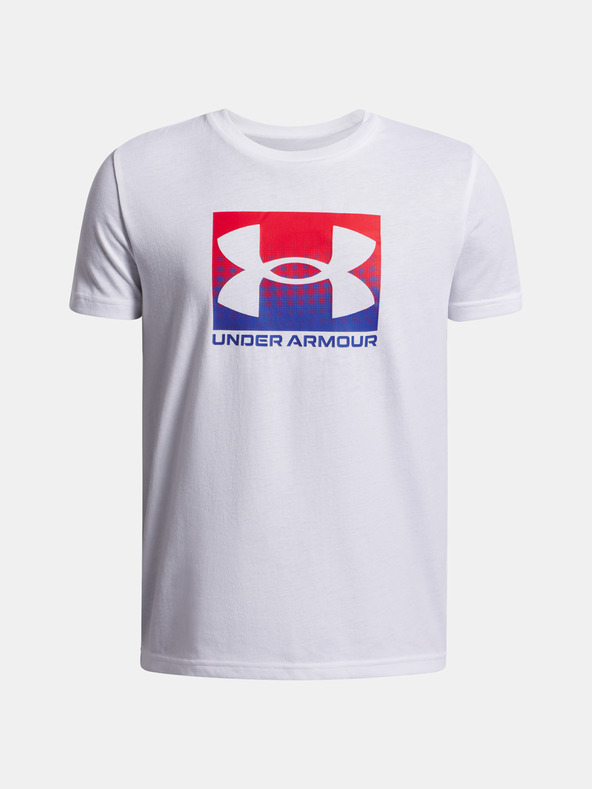 Under Armour Deška majica Under Armour UA B BOXED SPORTS UPDATE SS-WHT
