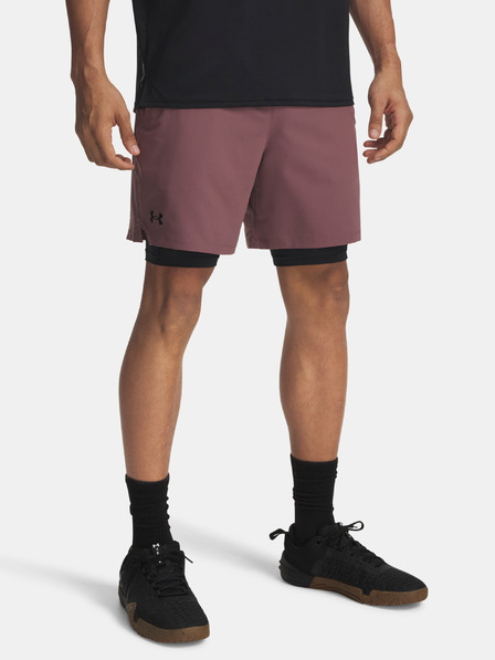 Under Armour Moške kratke hlače Under Armour UA Vanish Woven 2in1 Sts-BRN