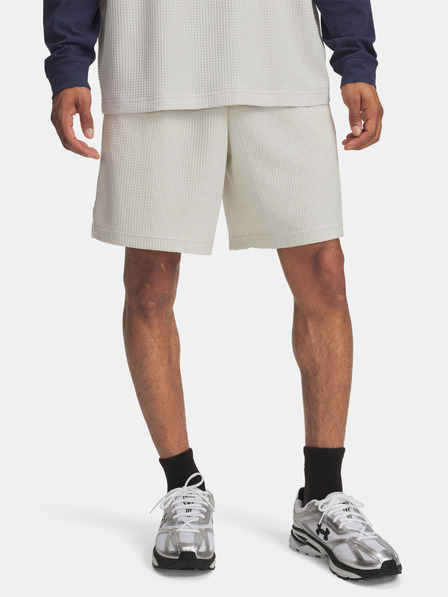 Under Armour Moške kratke hlače Under Armour UA Rival Waffle Short-WHT