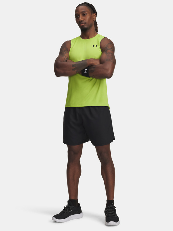 Under Armour Moške kratke hlače Under Armour UA Tech Woven Wordmark Short-BLK