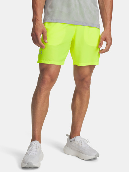 Under Armour Moške kratke hlače Under Armour UA LAUNCH 7" SHORTS-YLW