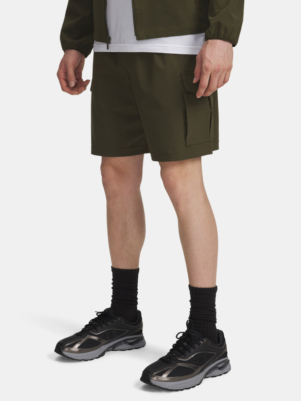 Under Armour Moške kratke hlače Under Armour UA Vibe Woven Cargo Short-GRN