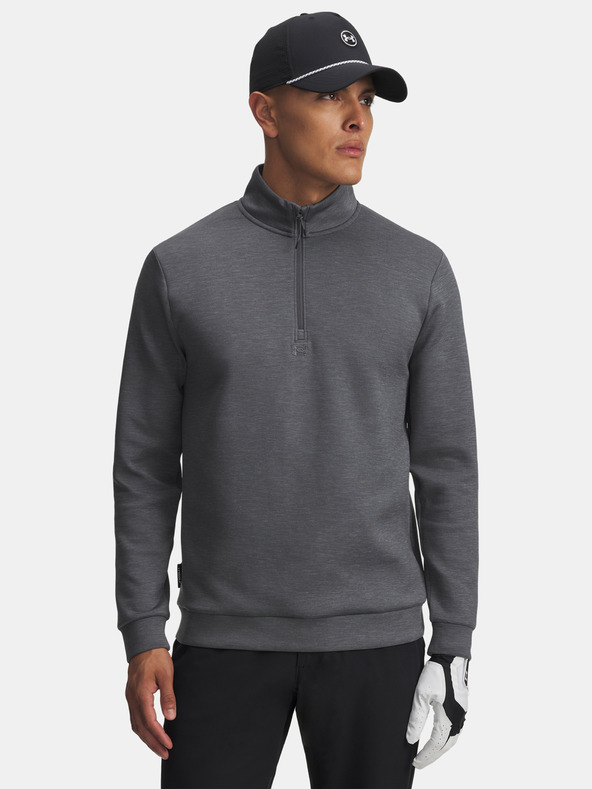 Under Armour Moški pulover  Under Armour UA Drive Midlayer Pullover-GRY