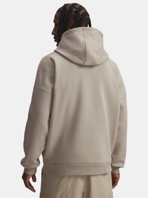 Under Armour Moški pulover  Under Armour UA Icon HW Colorblocked Hdy-BRN