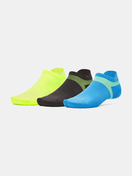 Under Armour Uniseks nogavice Under Armour UA AD Run Lite 3pk NS-BLU