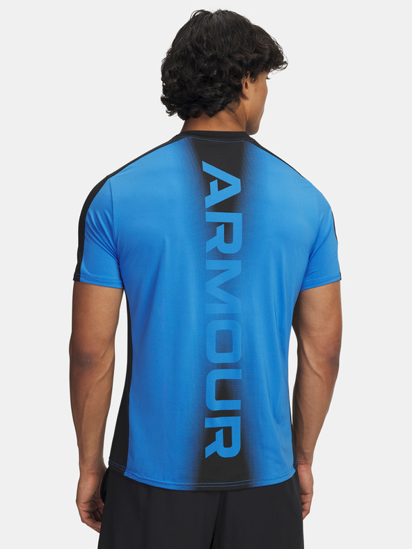 Under Armour Moška majica Under Armour UA HG Wordmark SS-BLU