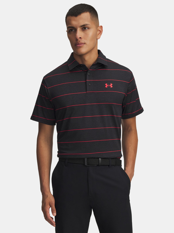 Under Armour Moška majica Under Armour UA Playoff 3.0 Stripe Polo-BLK