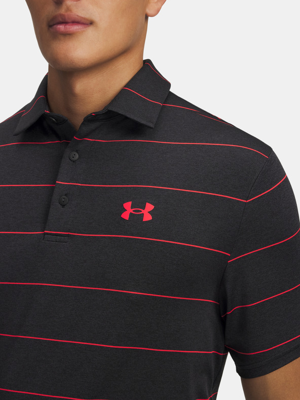 Under Armour Moška majica Under Armour UA Playoff 3.0 Stripe Polo-BLK
