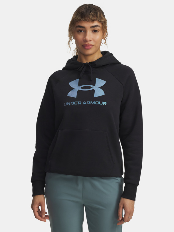 Under Armour Ženski pulover  Under Armour UA Rival Flc Shimmer Hdy-BLK