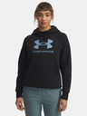 Under Armour Ženski pulover  Under Armour UA Rival Flc Shimmer Hdy-BLK