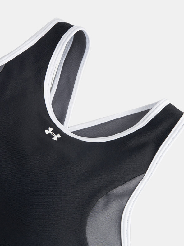 Under Armour Ženski nedrček  Under Armour UA Crossback Mid Open Back-BLK