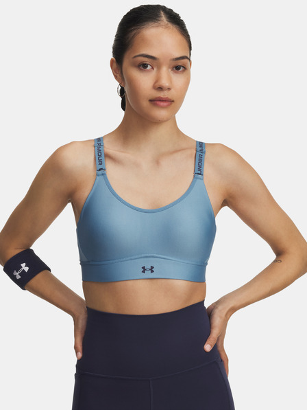Under Armour Ženski nedrček Under Armour UA Infinity Mid 2.0 Bra-BLU