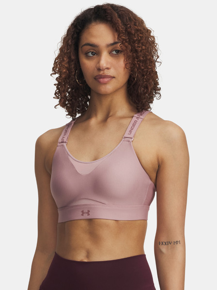Under Armour Ženski modrček Under Armour UA Infinity High 2.0 Bra-PNK