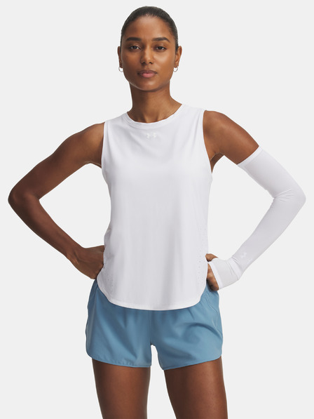 Under Armour Ženska majica Under Armour UA Launch Elite Tank-WHT