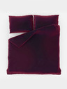 Kvalitex Satenasto francosko posteljno perilo LUXURY COLLECTION 1+2, 240x200, 70x90cm vinsko Kvalitex