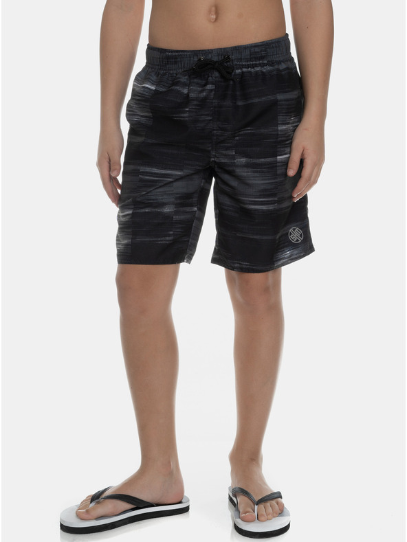 Sam 73 Črne fantovske kopalne hlačke SAM 73