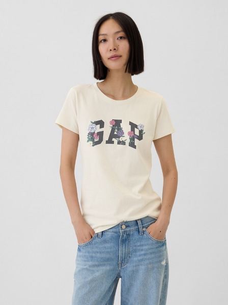 GAP Bombažna majica z logotipom Gap