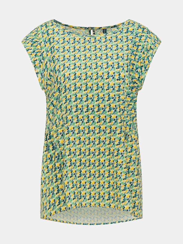 Tranquillo Zelena vzorčasta bluza Tranquillo