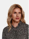 TOP SECRET Črna vzorčasta bluza z gumbi TOP SECRET
