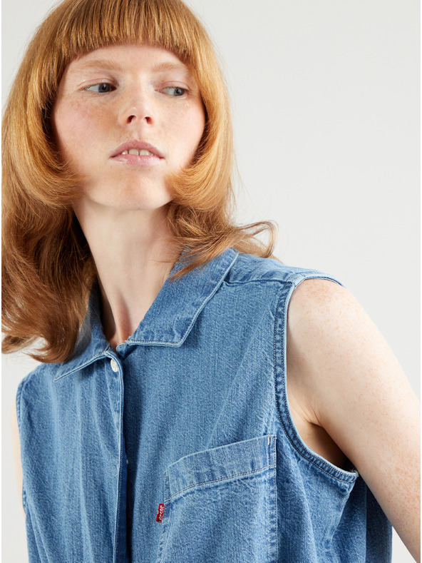 Levi's® Levi's® Modra ženska srajca iz džinsa