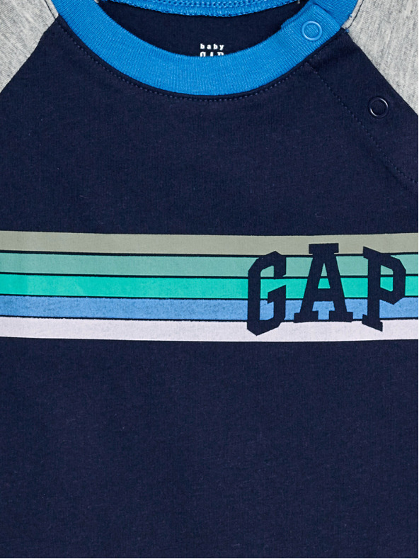 GAP Baby majica Gap logo raglan GAP