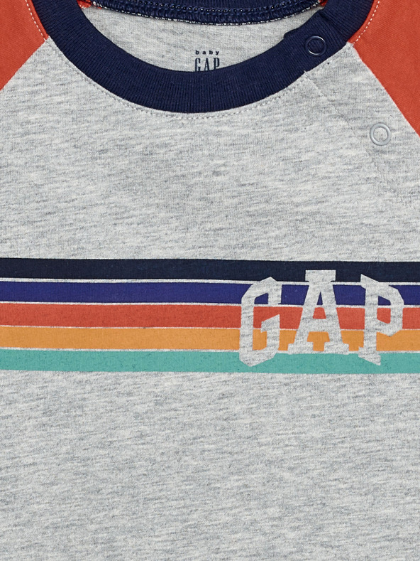 GAP Baby majica Gap logo raglan GAP