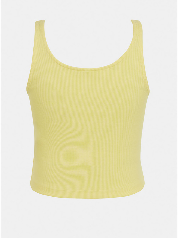 ONLY Rumena kratka osnovna majica ONLY Nessa